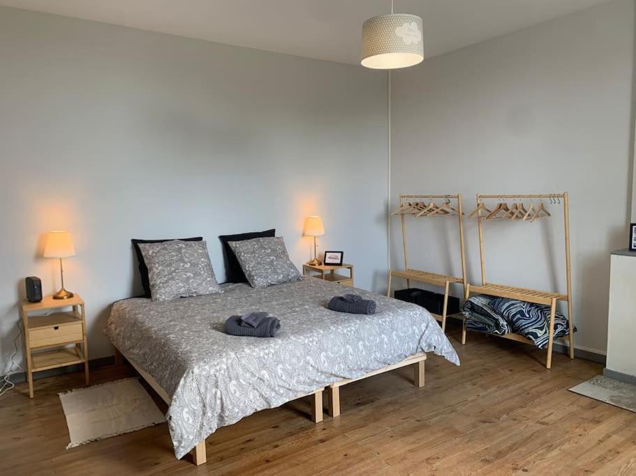Jolie Medocaine Avec Jardin Apartman Saint-Estèphe Kültér fotó